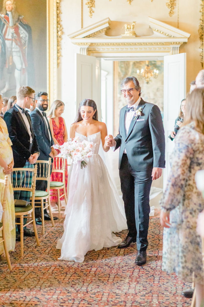 Floral-Filled English Country Manor Wedding - Kristin Sautter