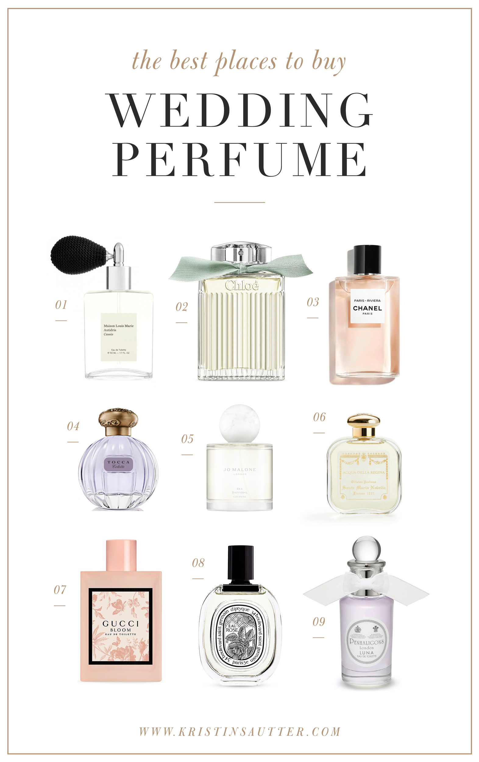 The Best Wedding Perfumes Kristin Sautter